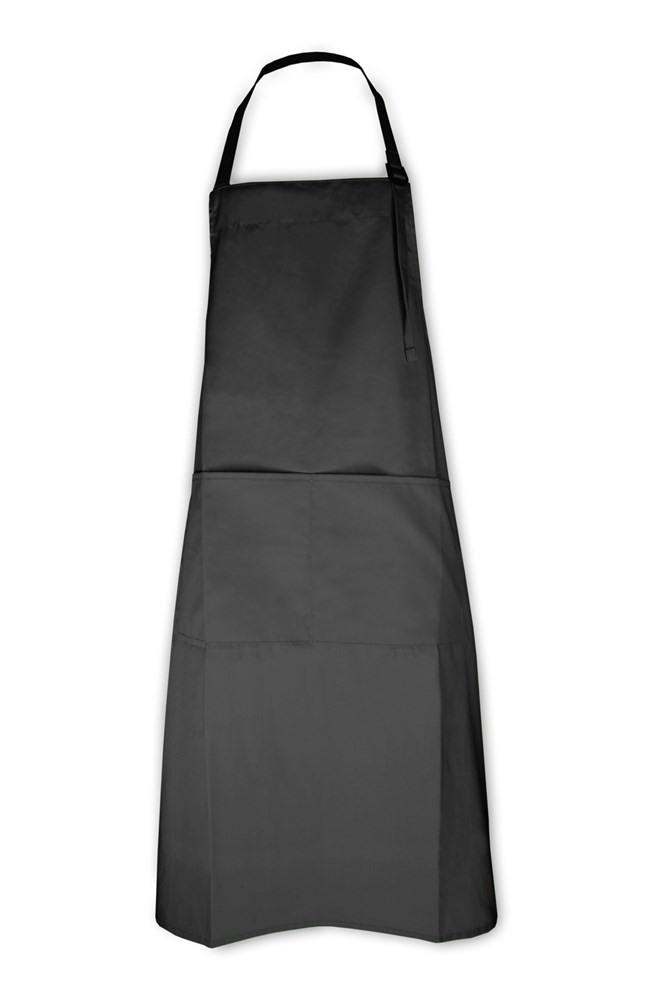 Schort - Wit - Antraciet