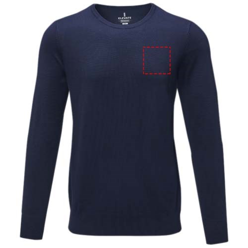 Merrit herenpullover met crewneck