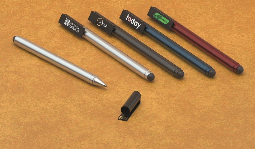 Touch pen stylus met USB stick 2.0