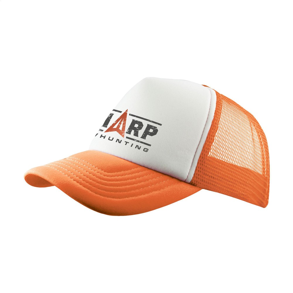 Trucker pet - oranje (± PMS 21)