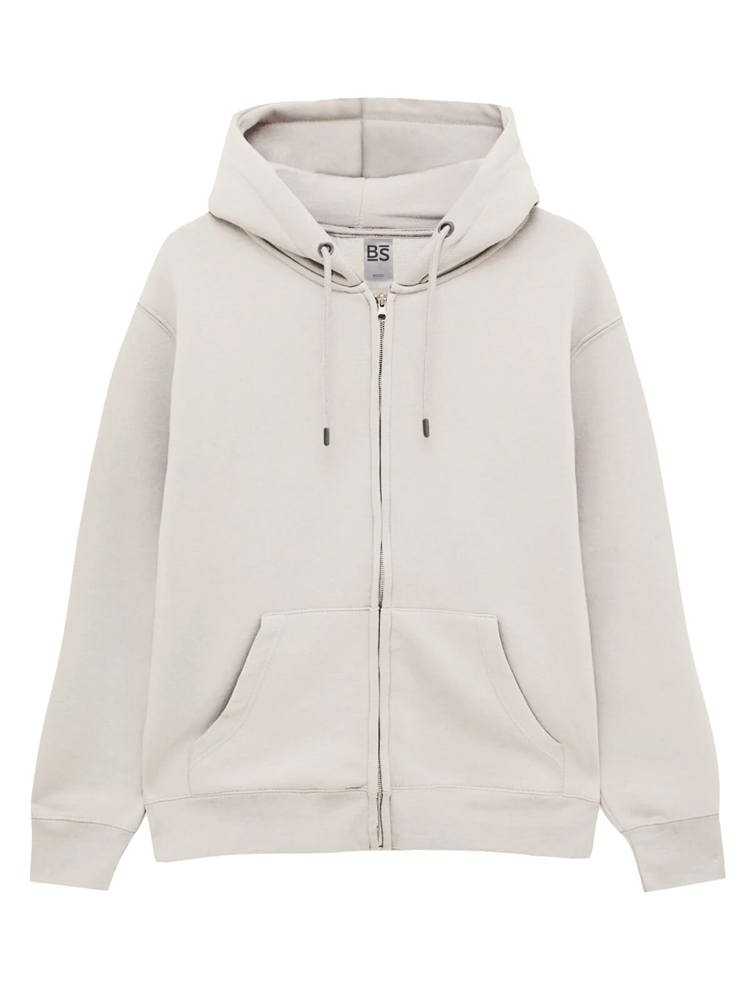 BS Berry Zipp Sweater - Gebroken wit (12-0304 TPG)