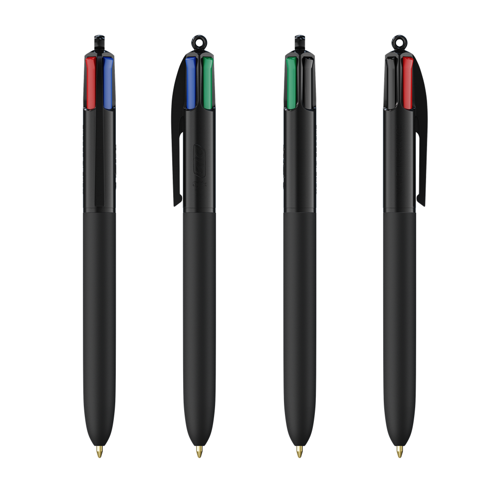 BIC® 4 Colours Soft with Lanyard