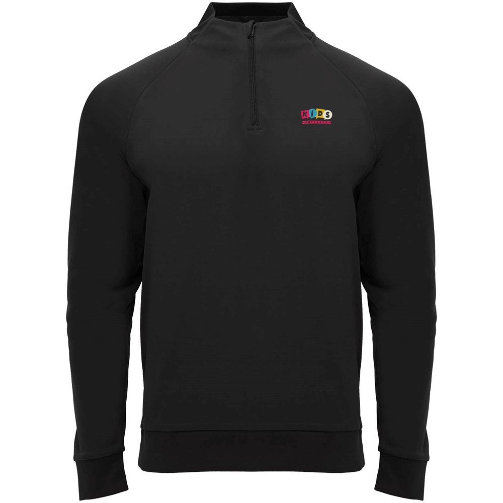 Epiro sweatshirt met lange mouwen en kwartrits voor kinderen