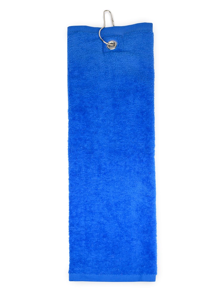 Golfhanddoek - koningsblauw