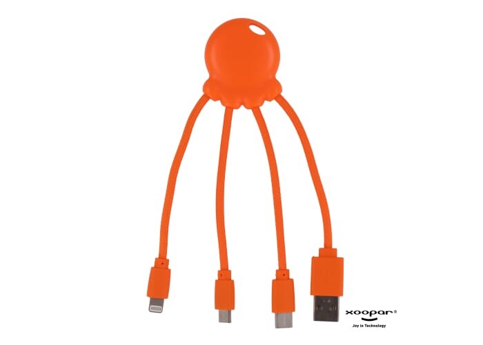 2087 | Xoopar Eco Octopus GRS Charging cable