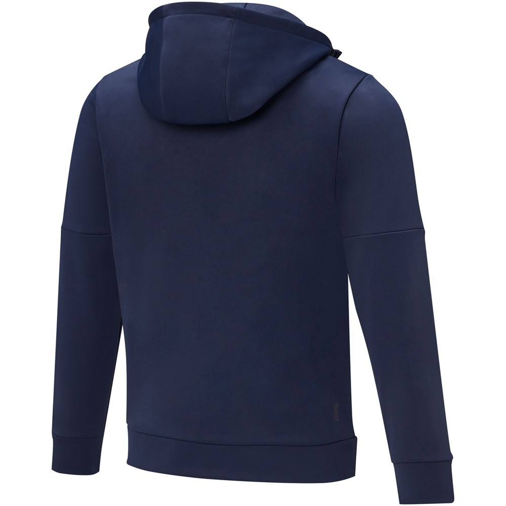 Sayan anorak heren sweater met halve rits en capuchon