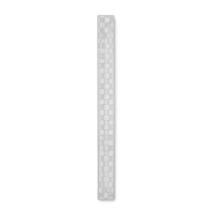 ENROLLO + - Reflecterende armband - zilver