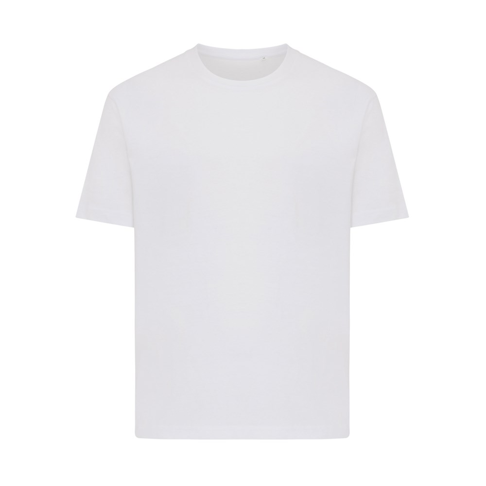 IQONIQ Teide gerecycled katoen t-shirt - recycled white (± PMS 11-0601 TCX)