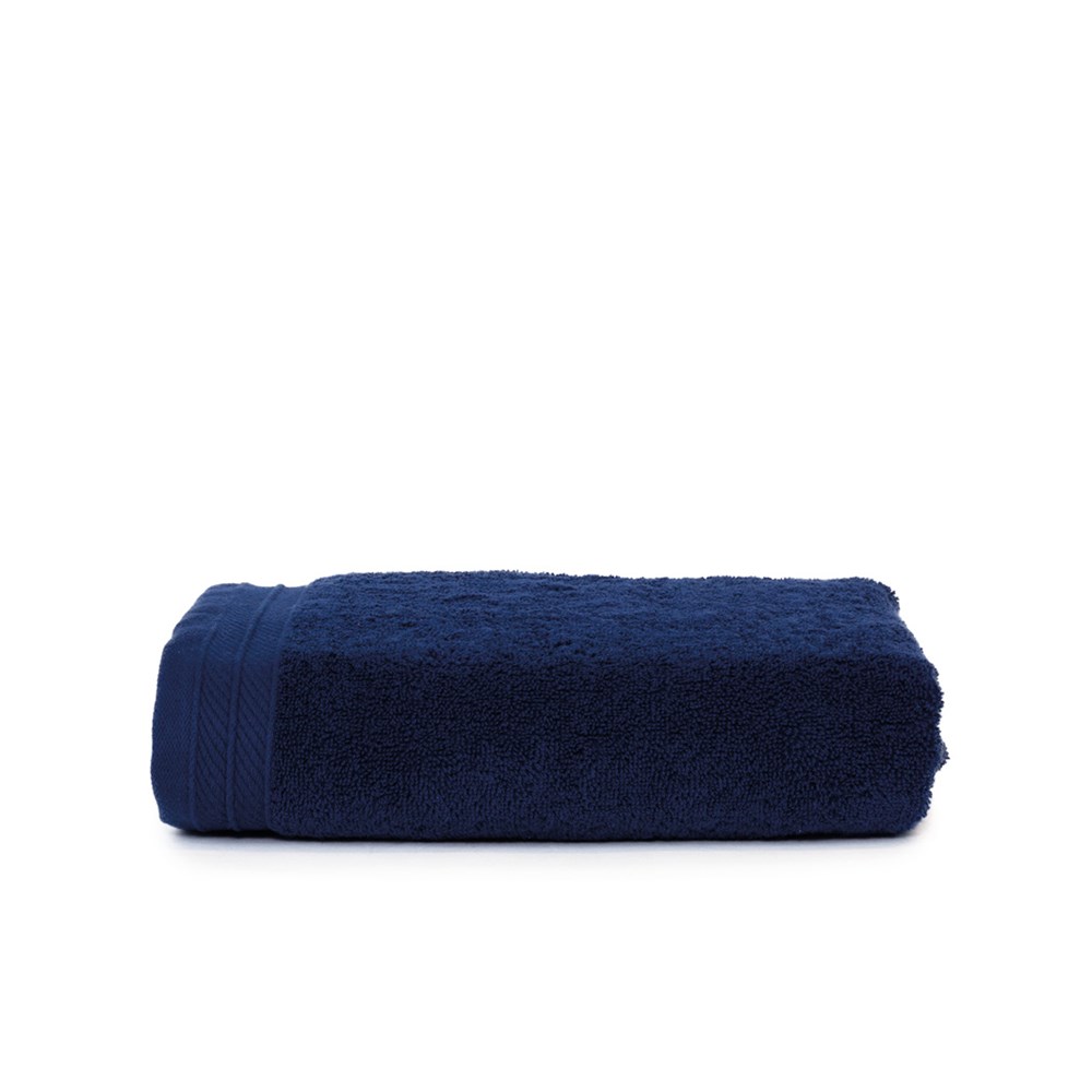 Biologische badhanddoek - marineblauw