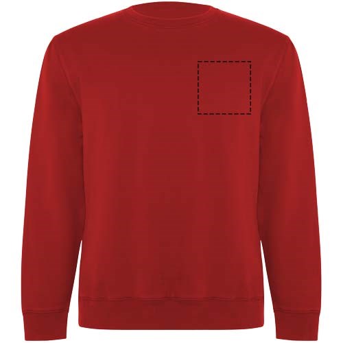 Batian biologisch katoenen uniseks sweater met ronde hals