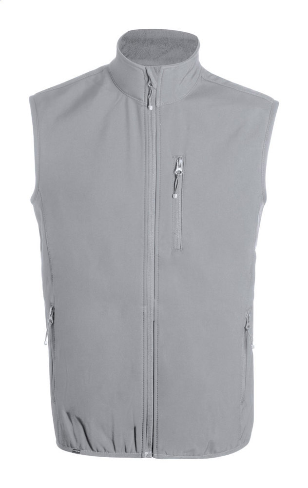 Shelles - RPET softshell vest - Grijs