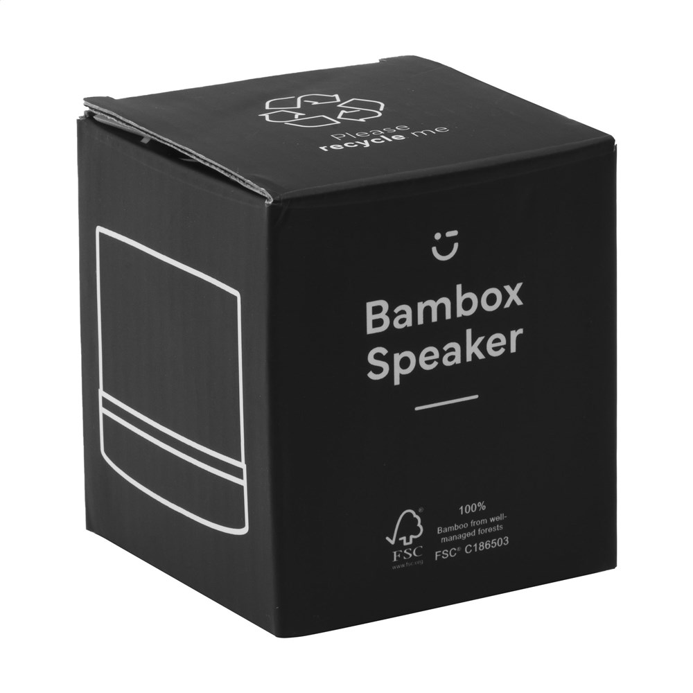 Bambox FSC-100% Bamboo Speaker draadloze speaker