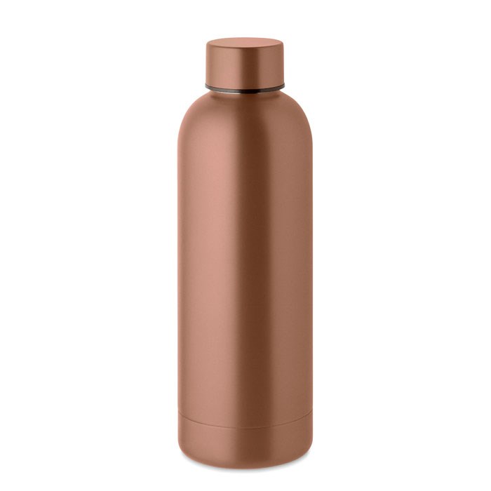 ATHENA - Gerecyclede RVS fles - Koperkleurig