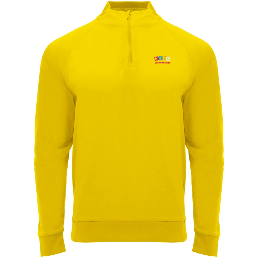 Epiro sweatshirt met lange mouwen en kwartrits voor kinderen