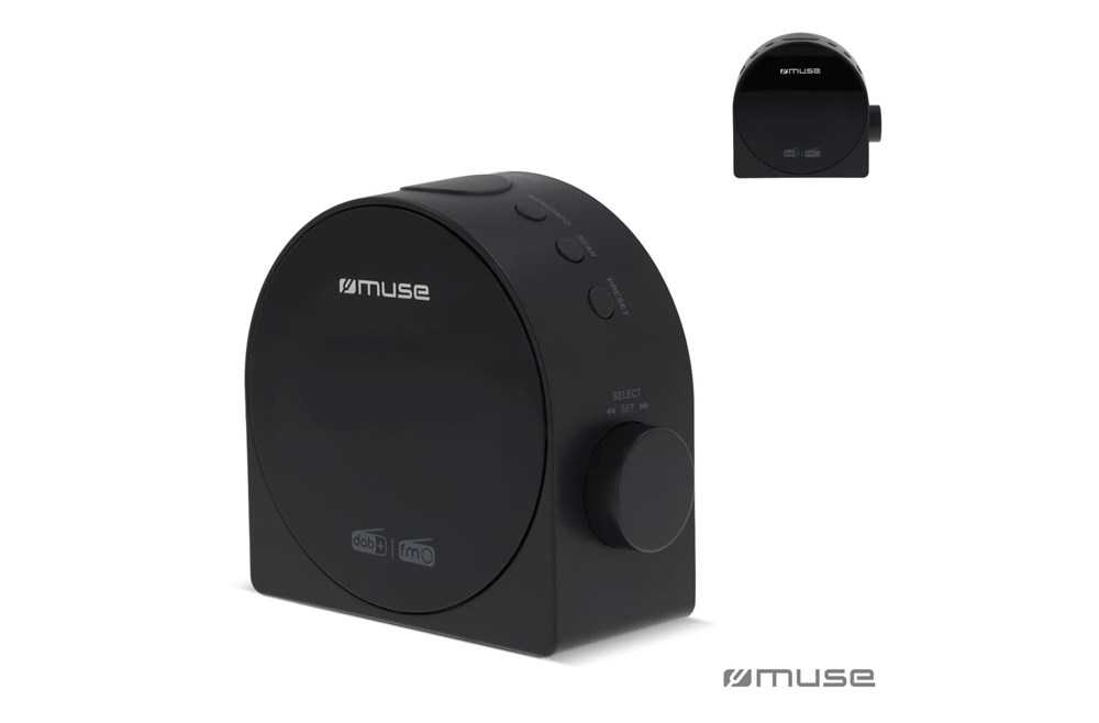 M-185 CDB | Muse DAB/DAB+ FM Dual Alarm Clock Radio