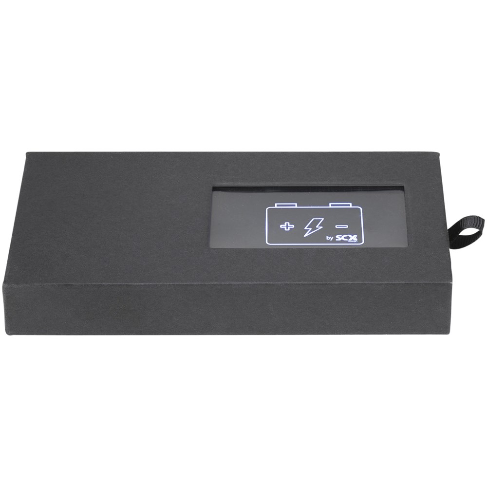 SCX.design P05 emergency 1000mah powerbank met oplichtend logo