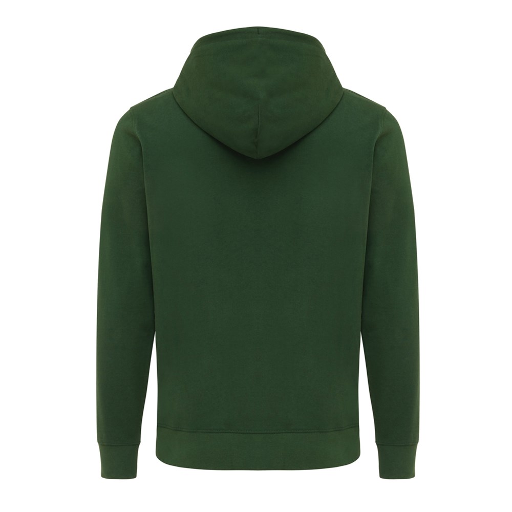 Iqoniq Abisko gerecycled katoen hoodie met rits