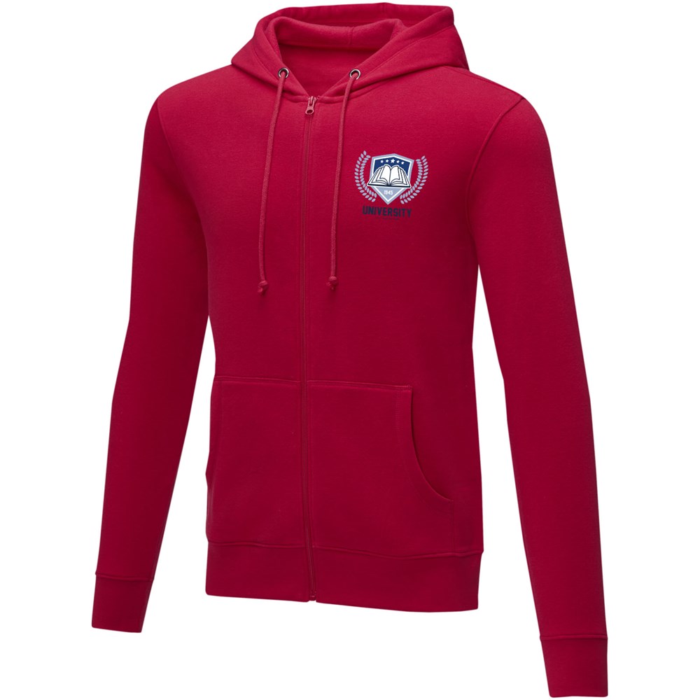 Theron heren hoodie met ritssluiting 