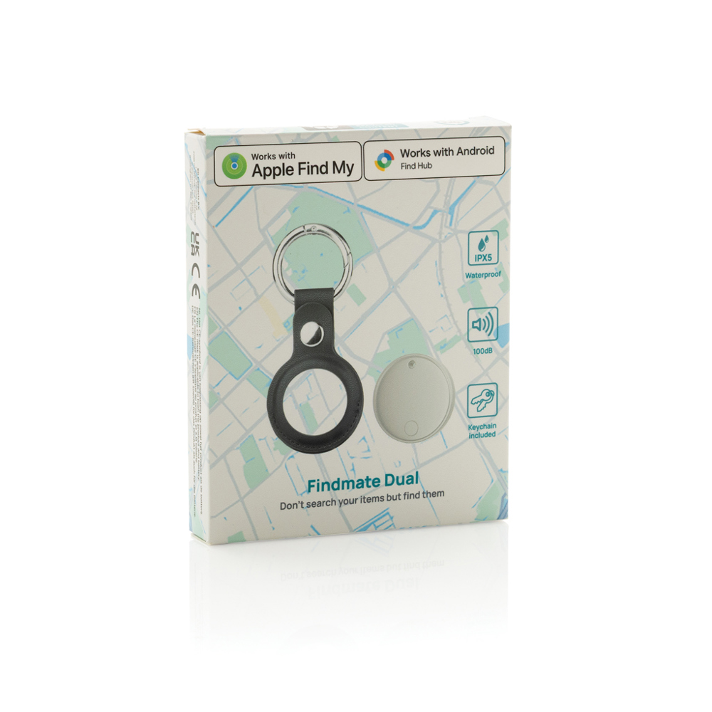 Findmate Dual RCS gerecycled plastic item finder IPX5