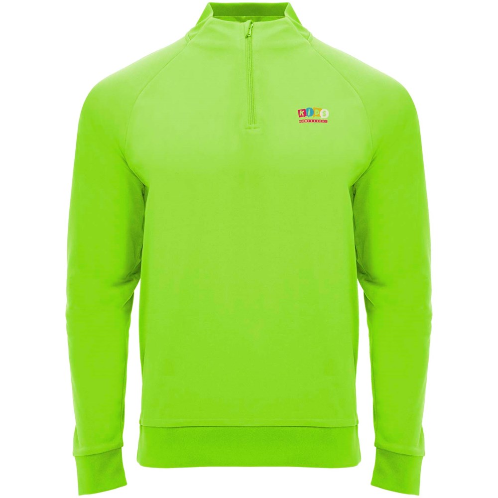 Epiro sweatshirt met lange mouwen en kwartrits voor kinderen