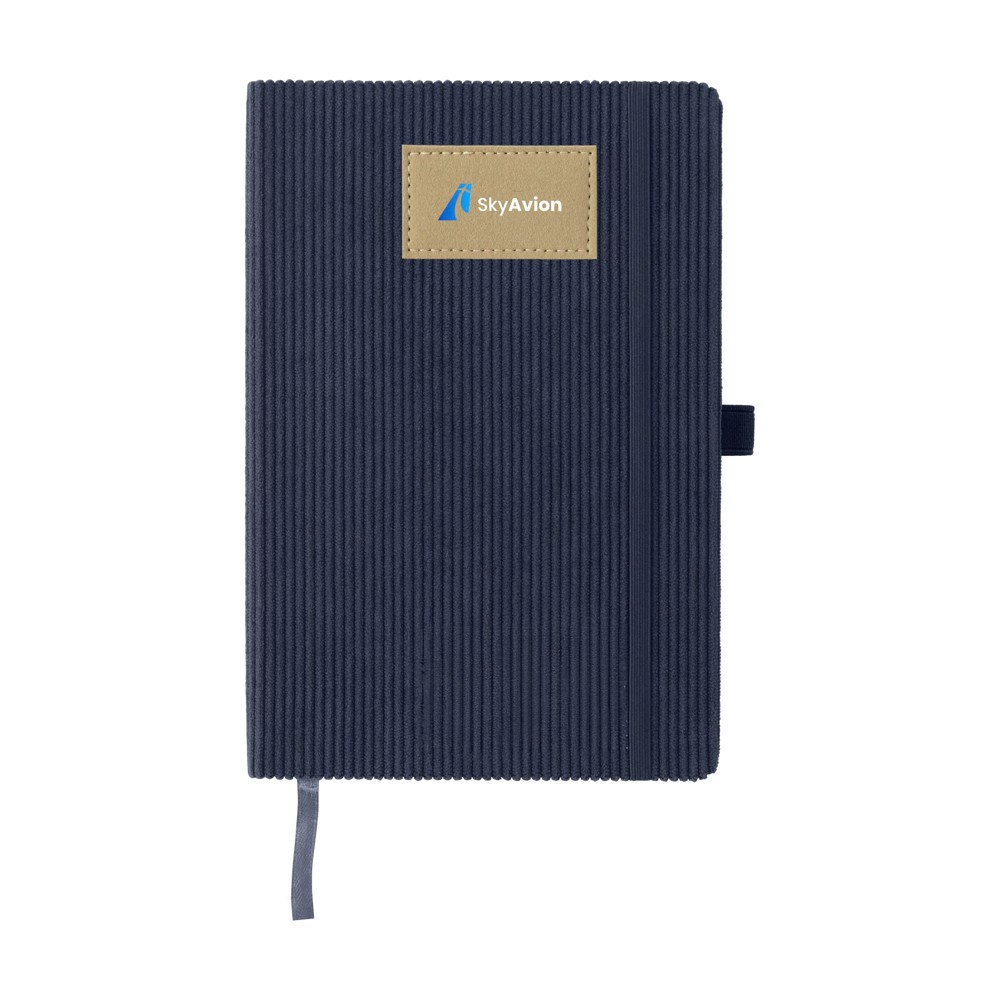 Alfie Notebook A5 notitieboek - navy (± PMS 282C)
