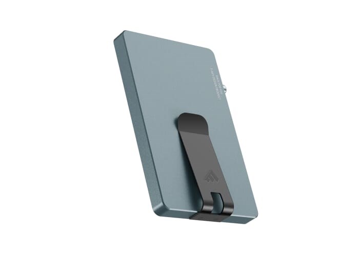 587518 Valenta Cardprotector Aluminium Magsafe with money clip