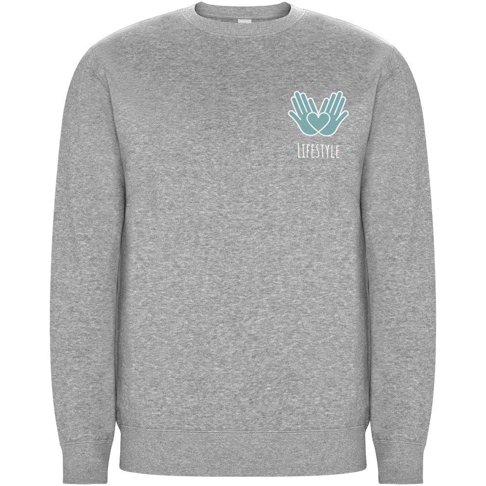 Batian biologisch katoenen uniseks sweater met ronde hals