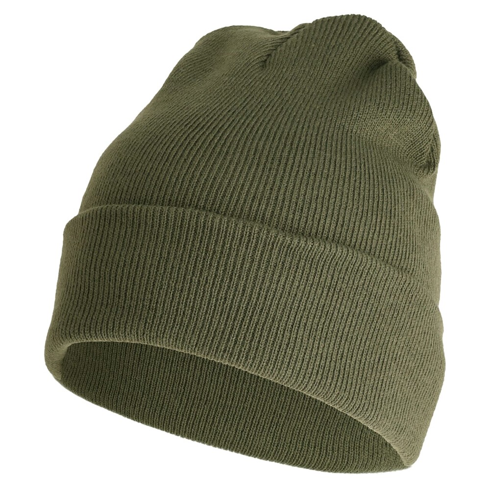Gebreide muts - Olijfgroen (PMS 7764c) / Olijfgroen
