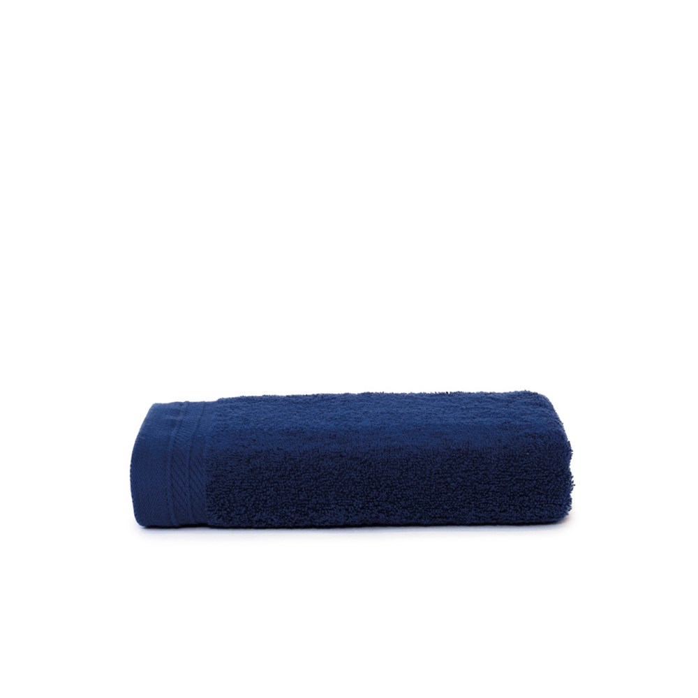 Biologische handdoek - marineblauw