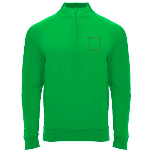 Epiro sweatshirt met lange mouwen en kwartrits voor kinderen