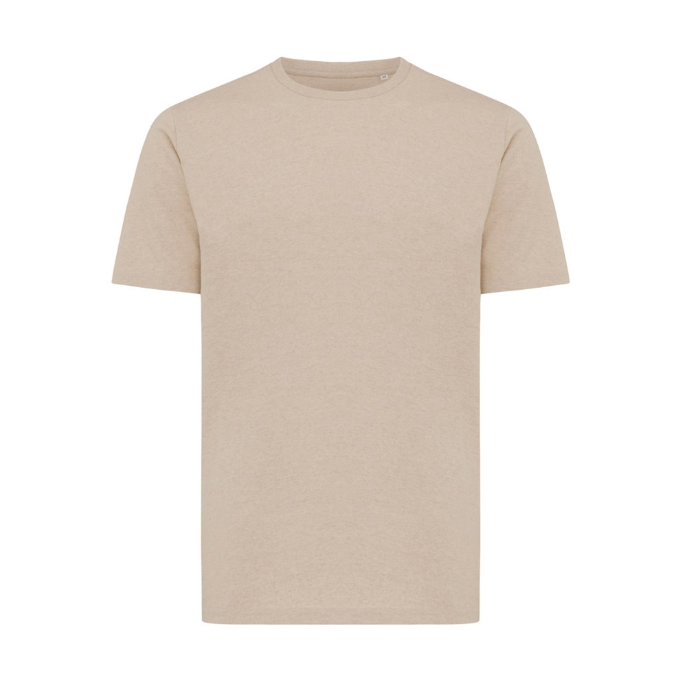 IQONIQ Sierra lichtgewicht gerecycled katoen t-shirt - light heather brown (± PMS light heather brown)