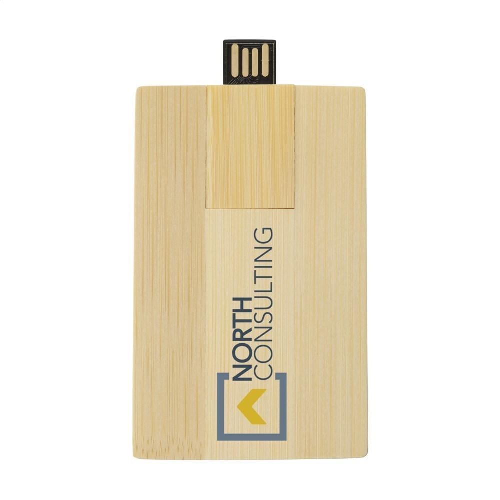 CreditCard USB Bamboo 16 GB