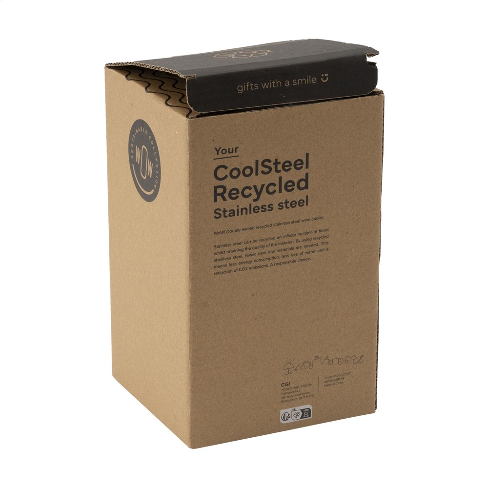 CoolSteel RCS Recycled Steel wijnkoeler