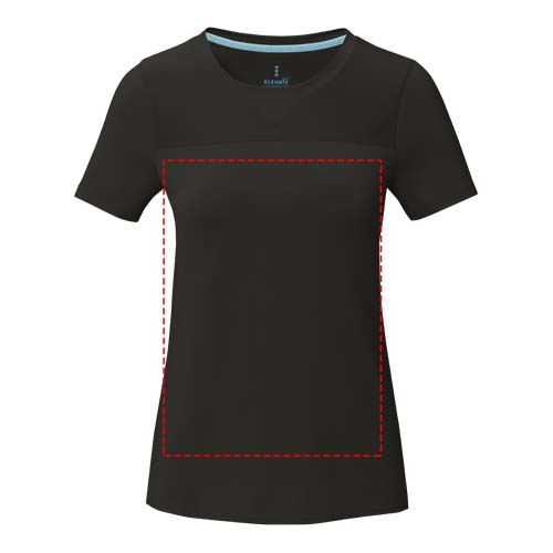 Borax 160 g/m² Dames T-shirt met korte mouwen, cool fit, GRS gerecycled