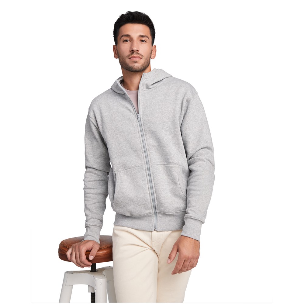 Montblanc unisex hoodie met volledige rits