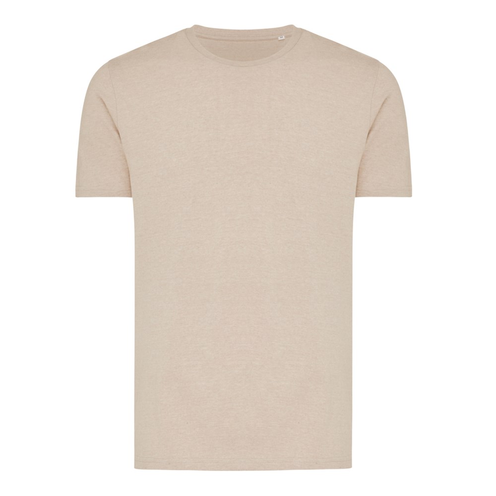 IQONIQ Brett gerecycled katoen t-shirt - light heather brown (± PMS light heather brown)