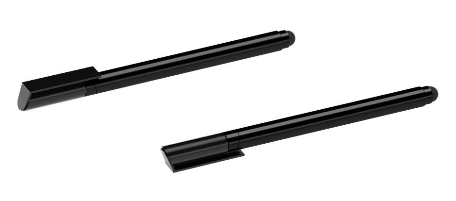 Touch pen stylus met USB stick aluminium zwart-64GB