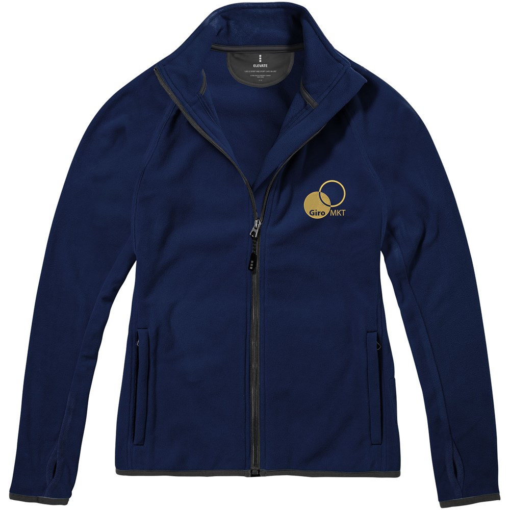 Brossard fleece dames jas met ritssluiting