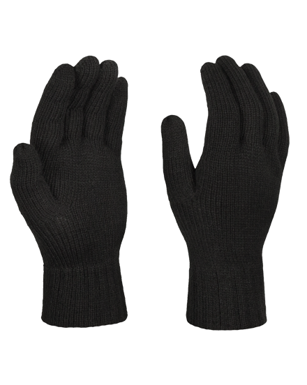 Regatta Knitted Gloves zwart stuk