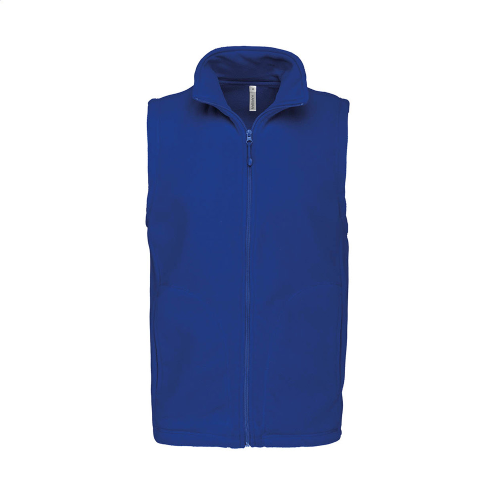 KA913 - fleece bodywarmer vest - Blauw