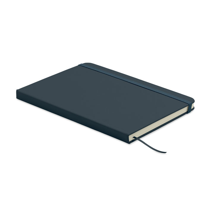 ARCOLOOP - A5 gerecycled PU notitieboek - Marineblauw