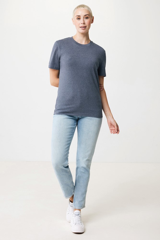 IQONIQ Manuel gerecycled katoen t-shirt ongeverfd