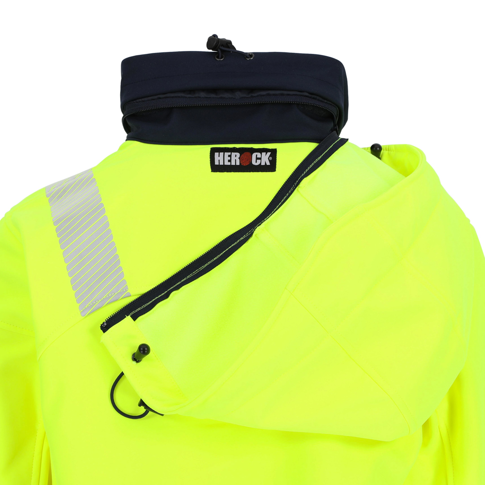 GREGOR HIGH VIZ SOFTSHELL JAS