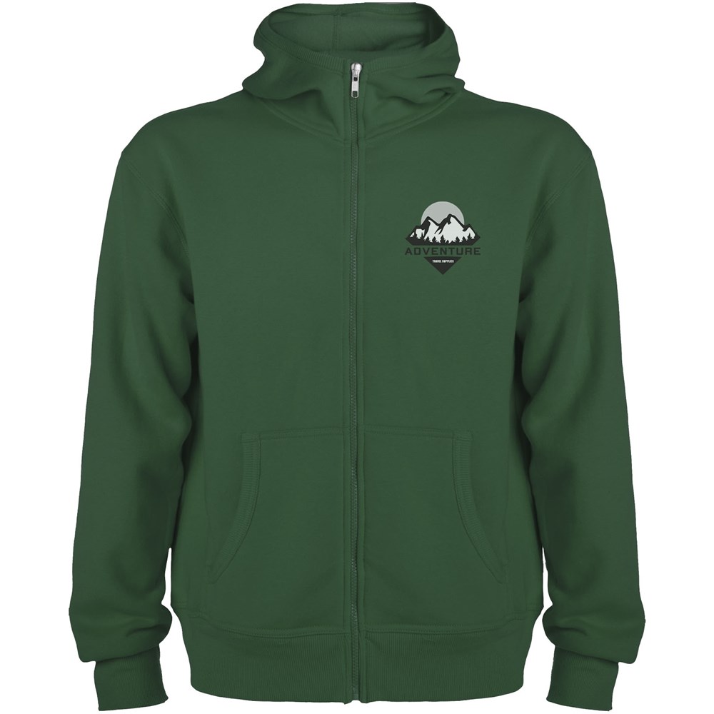 Montblanc unisex hoodie met volledige rits