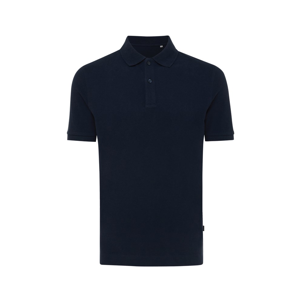 IQONIQ Yosemite gerecycled katoen pique polo - donkerblauw (± PMS 19-3923TCX)
