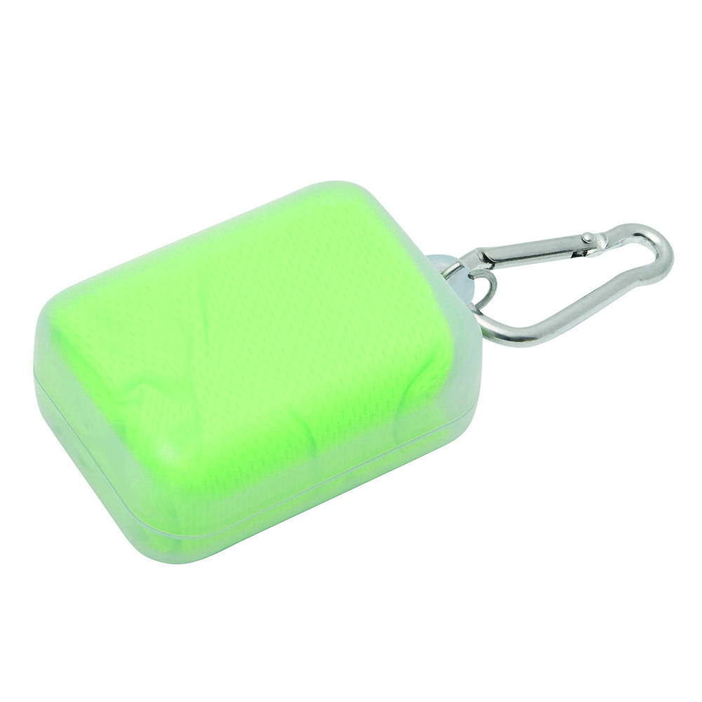 COOL DOWN - Microvezel koelhanddoek - lichtgroen