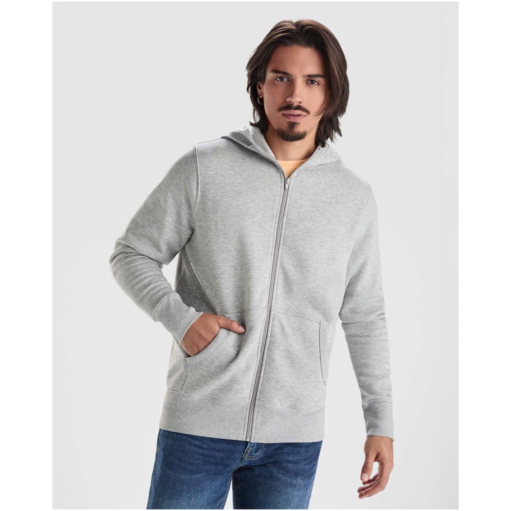 Montblanc 280 g/m² unisex hoodie met volledige rits