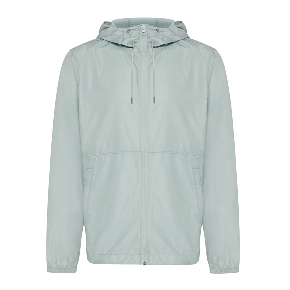 IQONIQ Logan gerecycled polyester lichtgewicht jas - iceberg green (± PMS 15-5205 TCX)