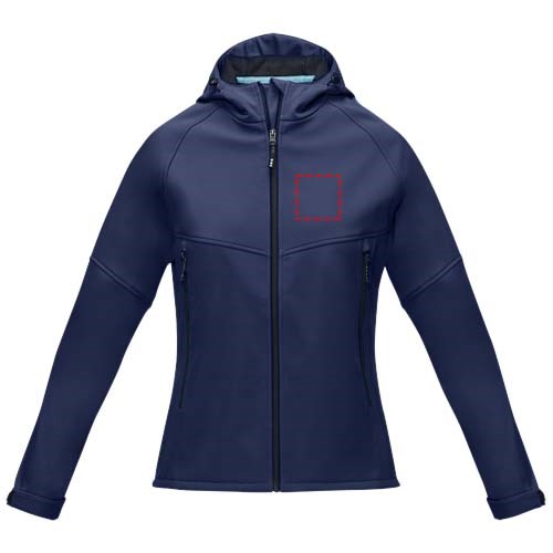 Coltan dames GRS-gerecycled softshell jack