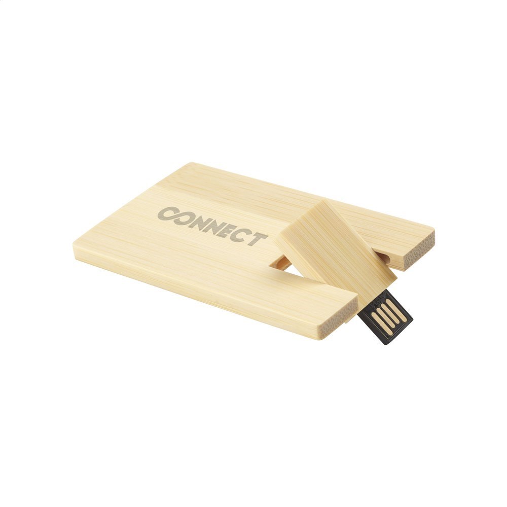 CreditCard USB Bamboo 64 GB